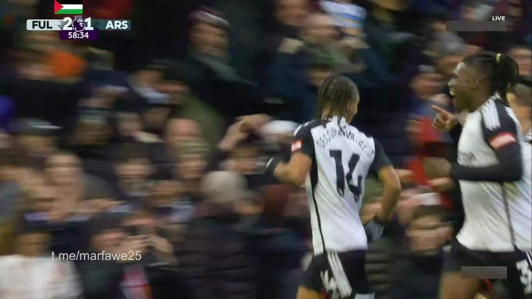 Fulham [2] - 1 Arsenal - Bobby Decordova-Reid 59'