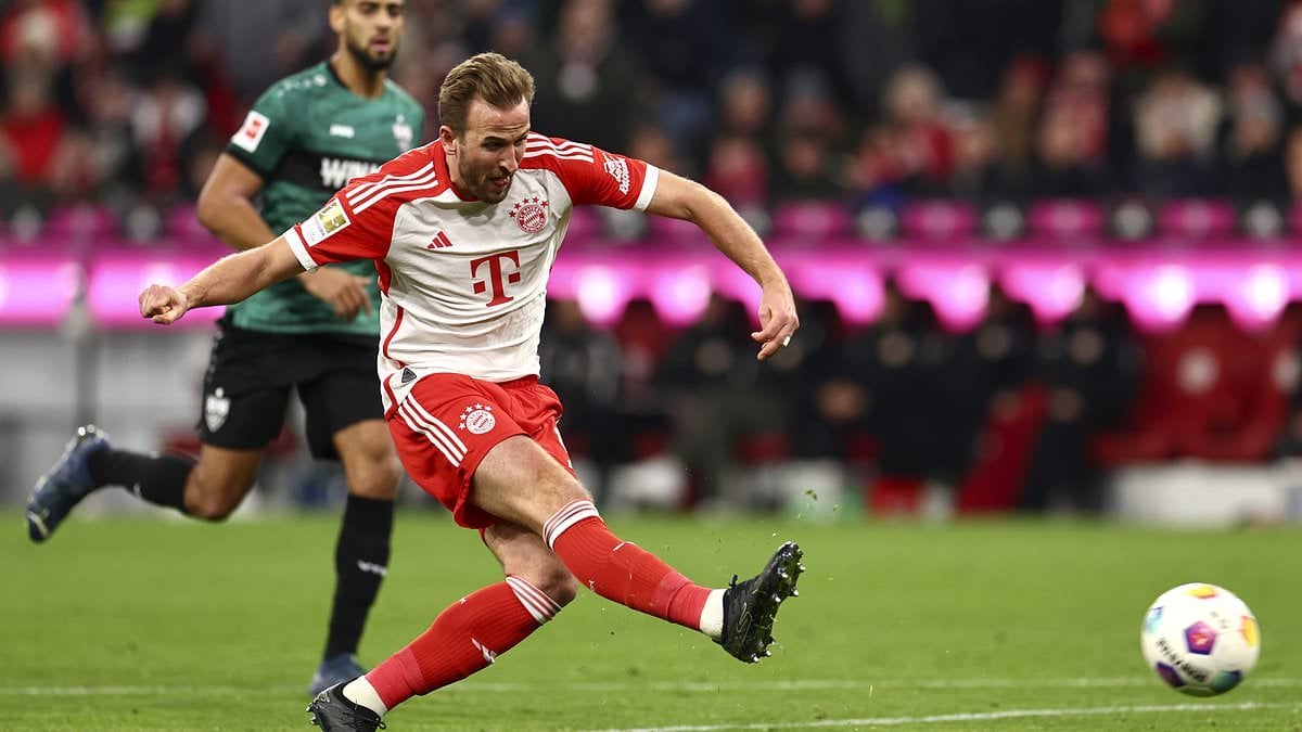 Bayern 3-0 Stuttgart: Harry Kane scores his 20th Bundesliga goal in 14 games as England captain ends goalscoring drought with a brace to boost title hopes for Thomas Tuchel's team