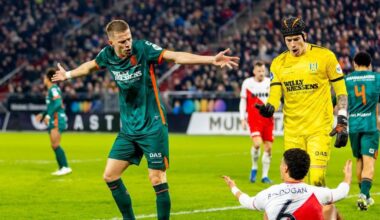 Utrecht extends unbeaten streak with draw against RKC, in a game with remarkable incidents