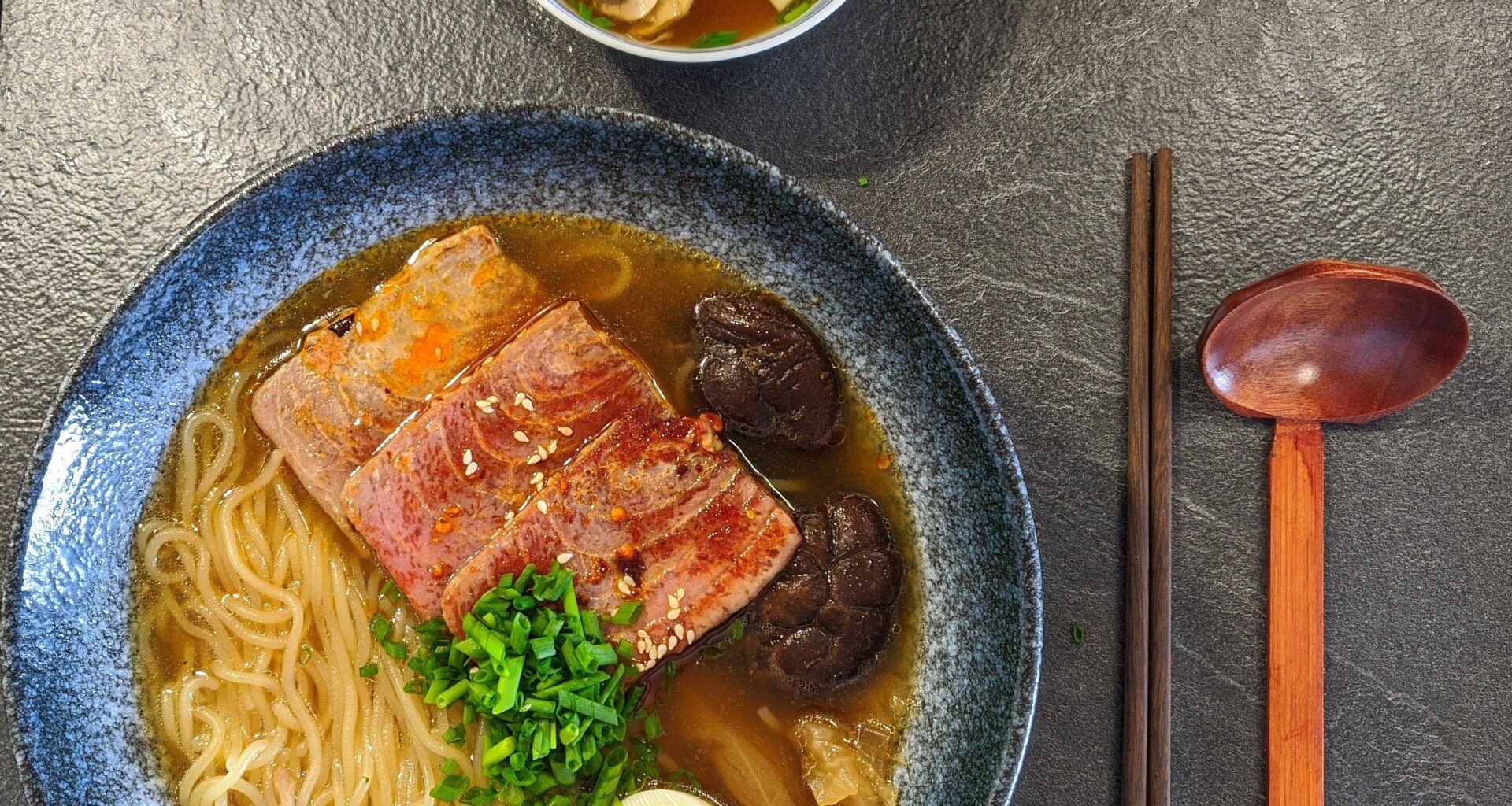 Ramen au thon / Soupe Miso