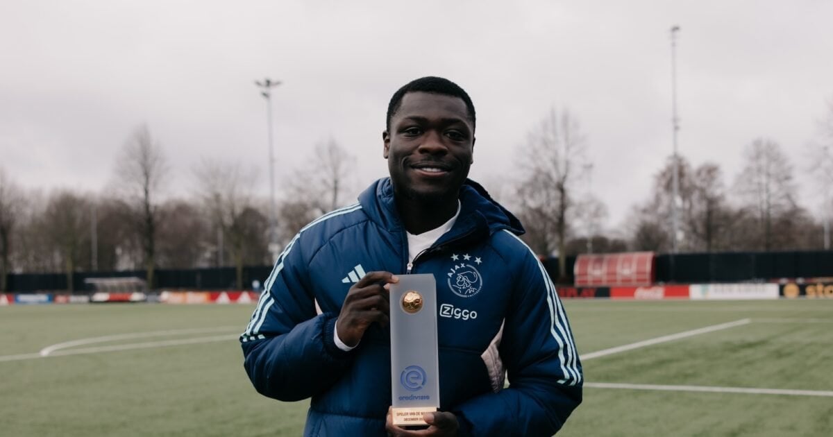 Ajax's Brian Brobbey and Benjamin Tahirovic named Eredivisie Player of the Month and Talent of the Month December