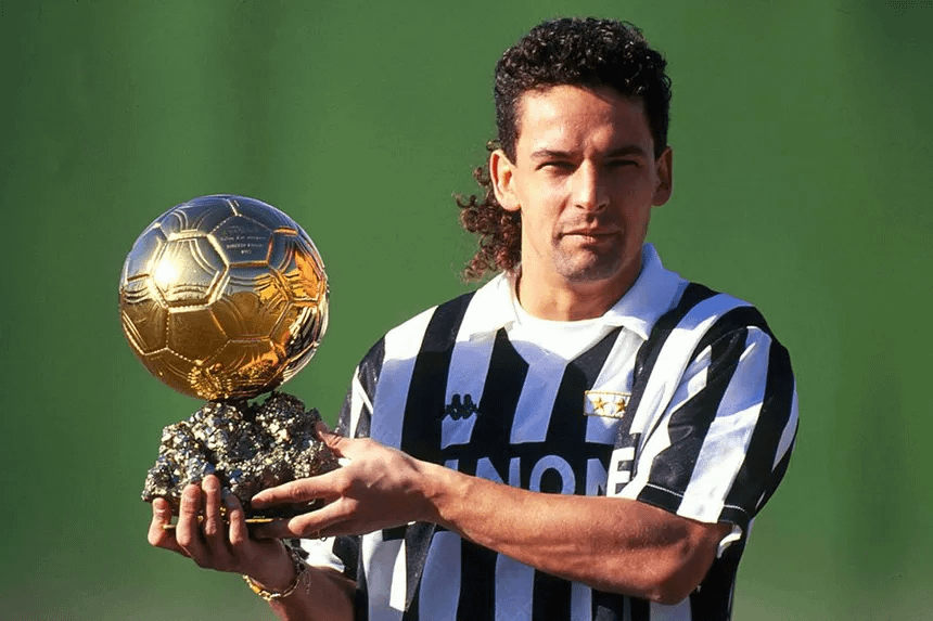 On this day from 1993 Roberto Baggio became the 4th player in Juventus history to win a Ballon D'Or