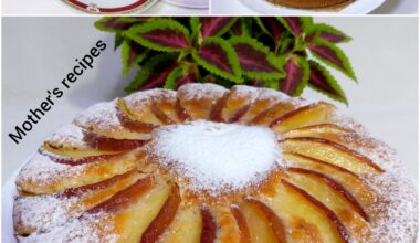 Je ne pensais pas qu'on pouvait faire un délicieux gâteau avec une pomme et un œuf. Il n'y a rien de plus simple que cette recette