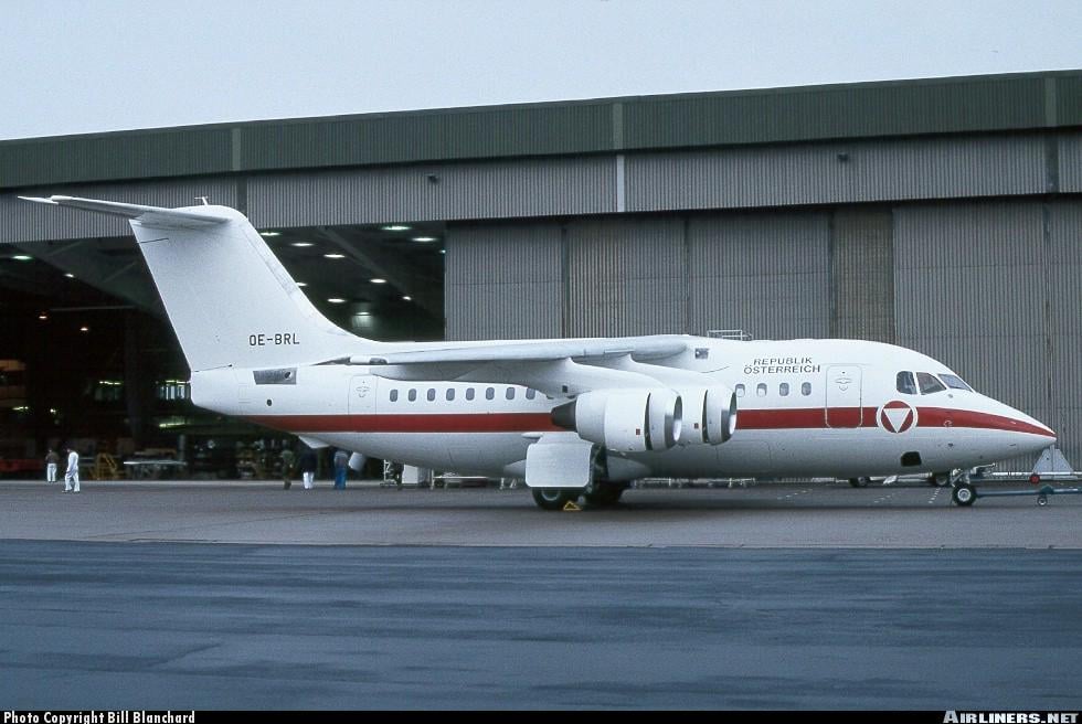 Österreichs fast Regierungsflieger