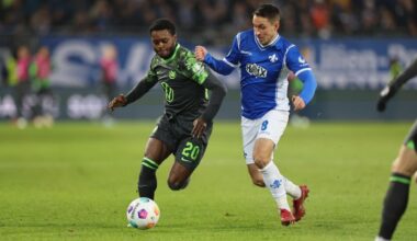 Trotz Überzahl gegen Wolfsburg: Darmstadt bleibt nach Niederlage Schlusslicht