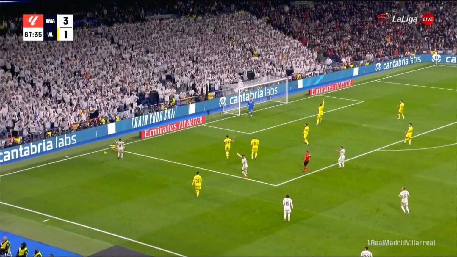 Real Madrid [4]-1 Villarreal: Luka Modrić 68'