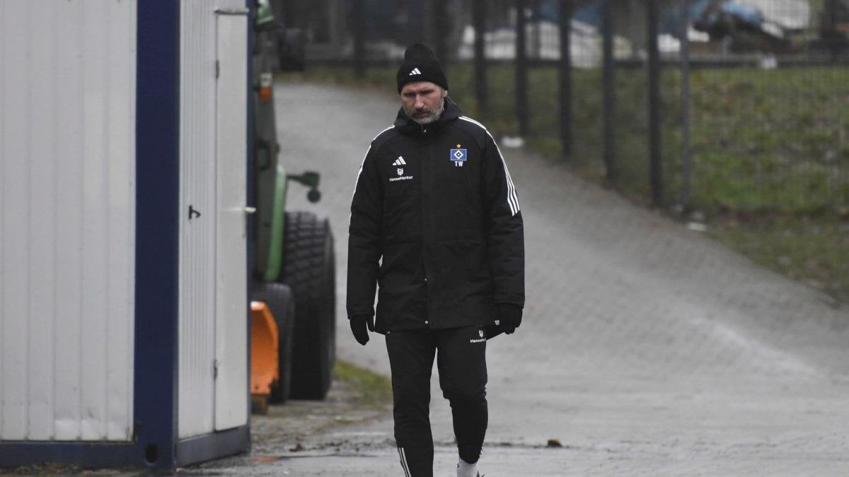 Tim Walter bleibt zunächst Trainer beim HSV