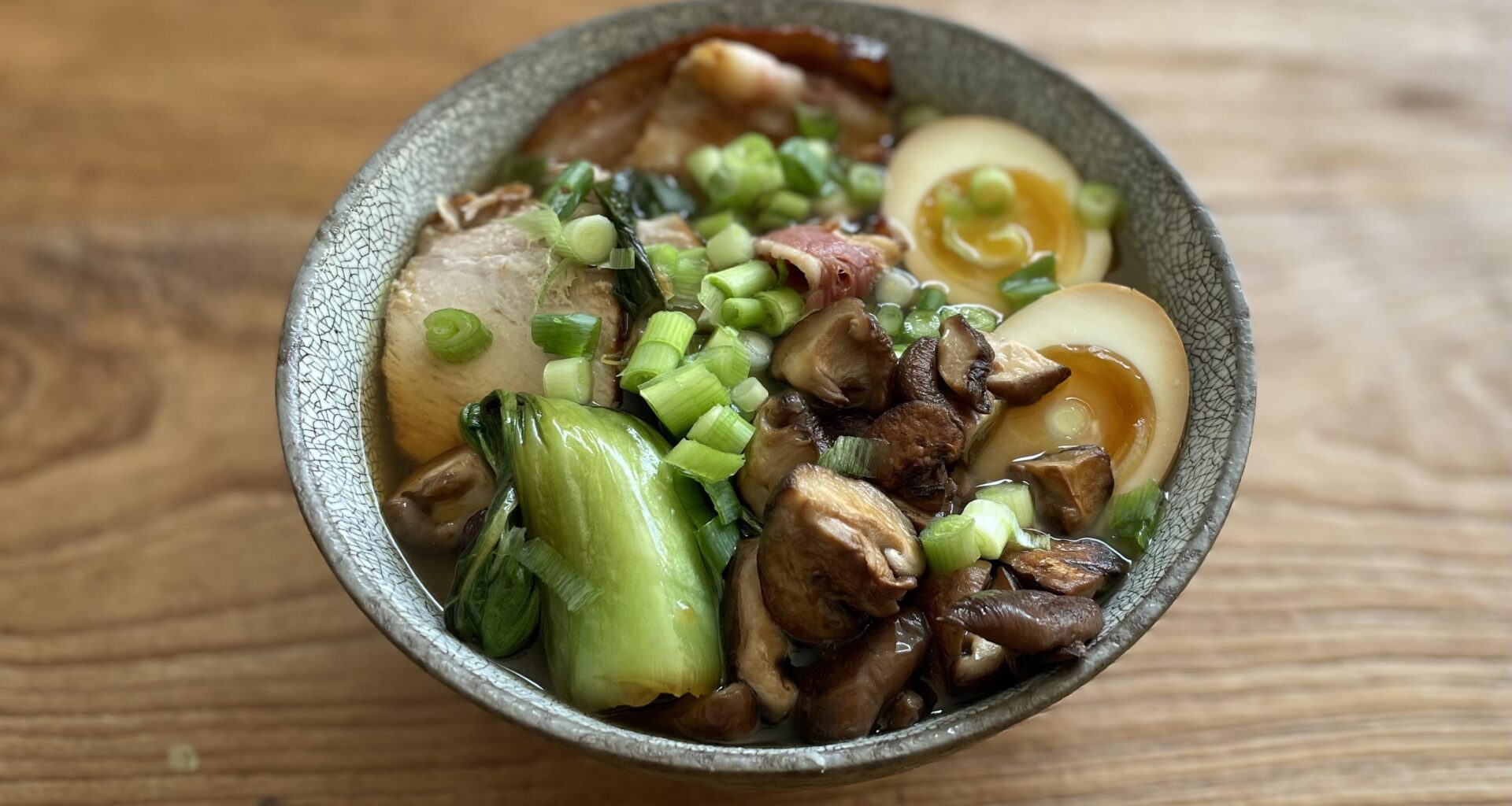 Shoyu ramen au porc chashu