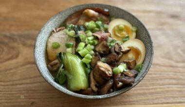 Shoyu ramen au porc chashu