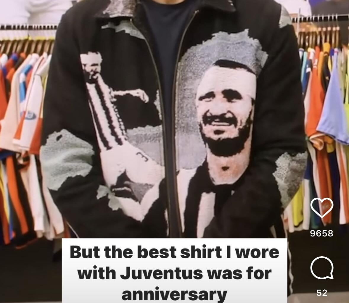 Help find Giorgio Chiellini's jacket