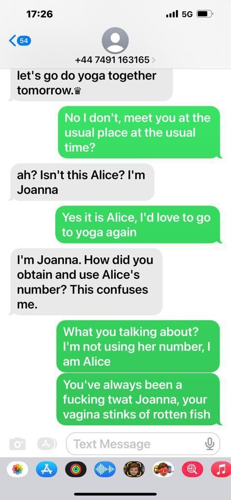 Who the fuck is Alice