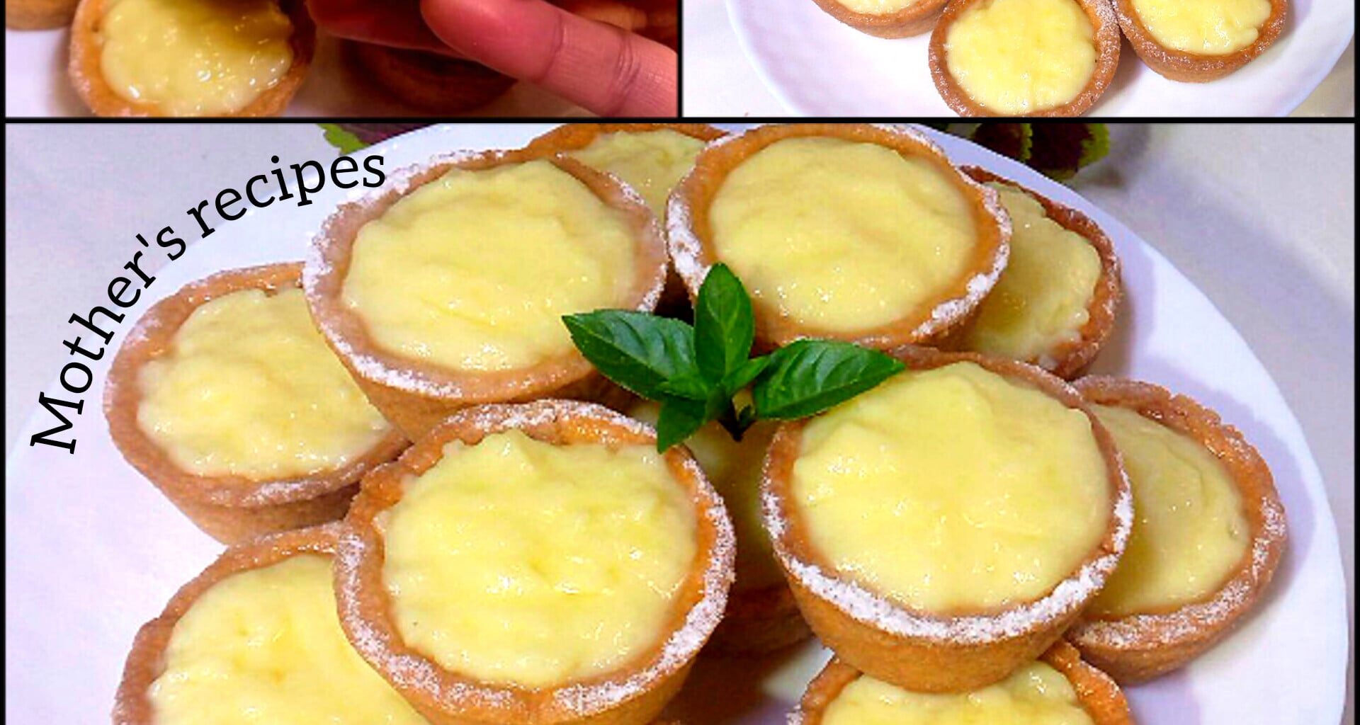 🤩Les paniers de ma grand mère🍋très savoureux et disparaissent en une minute. recette de tarte au citron la plus facile Sans beurre et sans crème