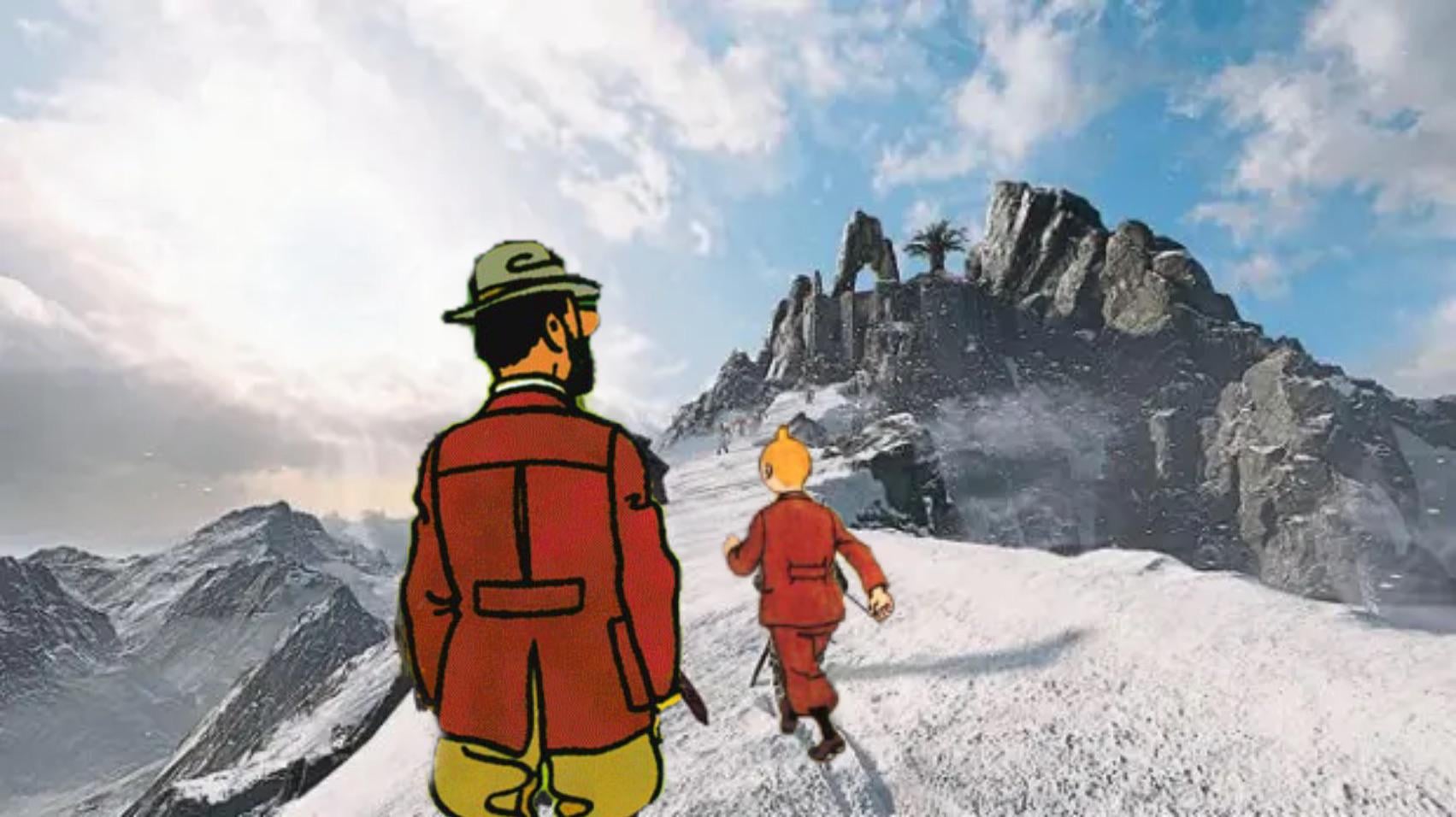 Tintin n’est pas au Tibet