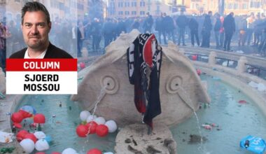 [Column Sjoerd Mossou] Thanks to Feyenoord fans Rome looks a little nicer again