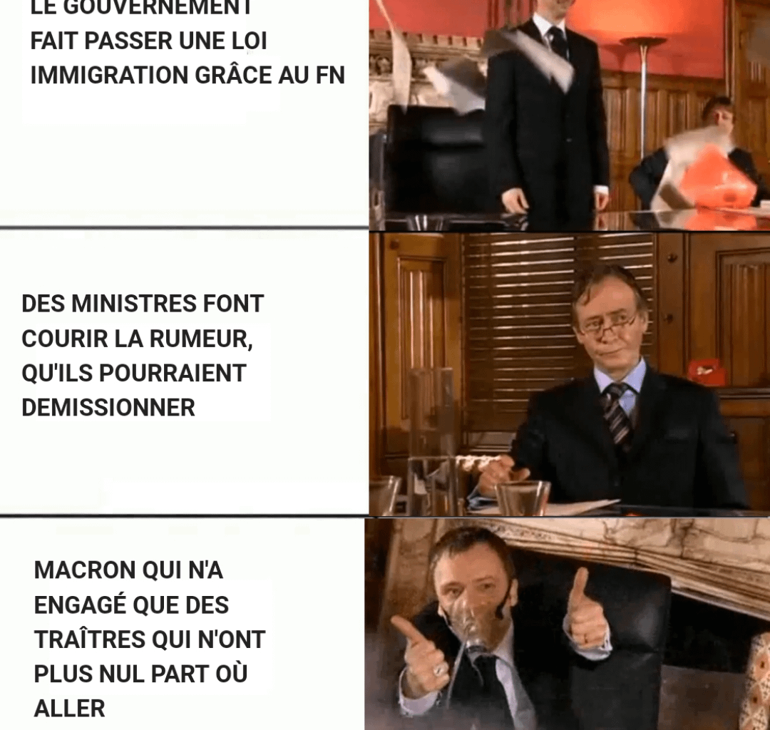 Il n'existe pas de meilleur allégorie que le Maître pour Macron...