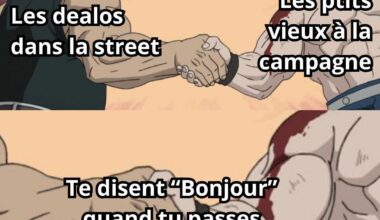 Dans ma campagne beaucoup de jeunes ne le font plus, mais les petits vieux perdurent ce savoir vivre