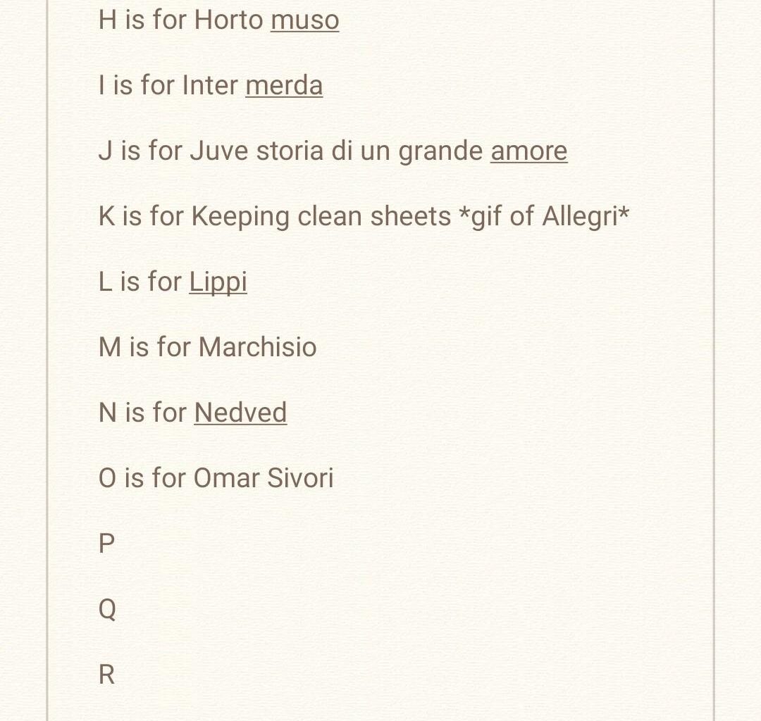 r/Juve's alphabet. O is for our first Ballon d'Or winner, Omar Sivori. Let's continue with P!
