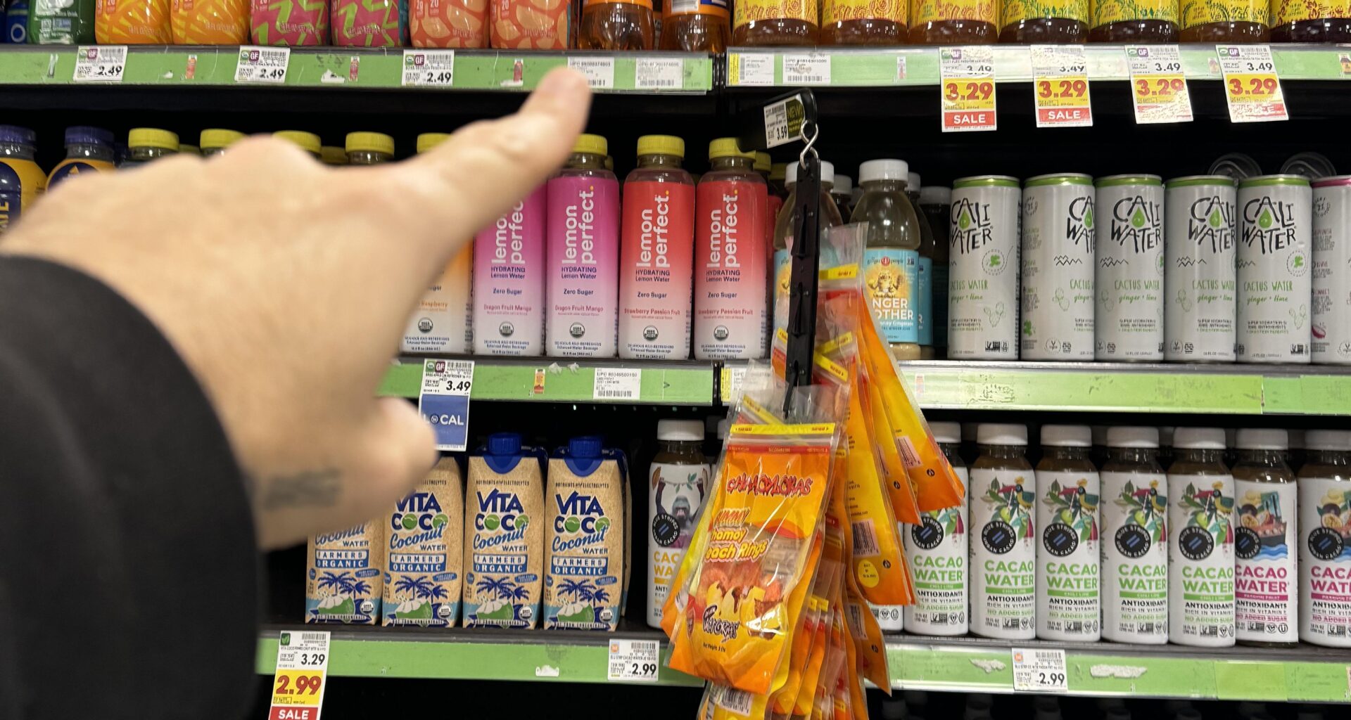 Spotted in Los Angeles in the flavored water aisle