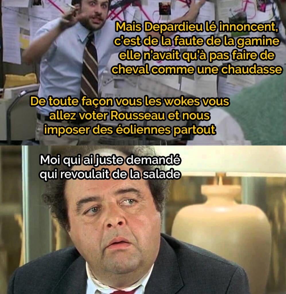 Gros porc goess "brrr oh je fouterai bien mon chibre dans une enfant"