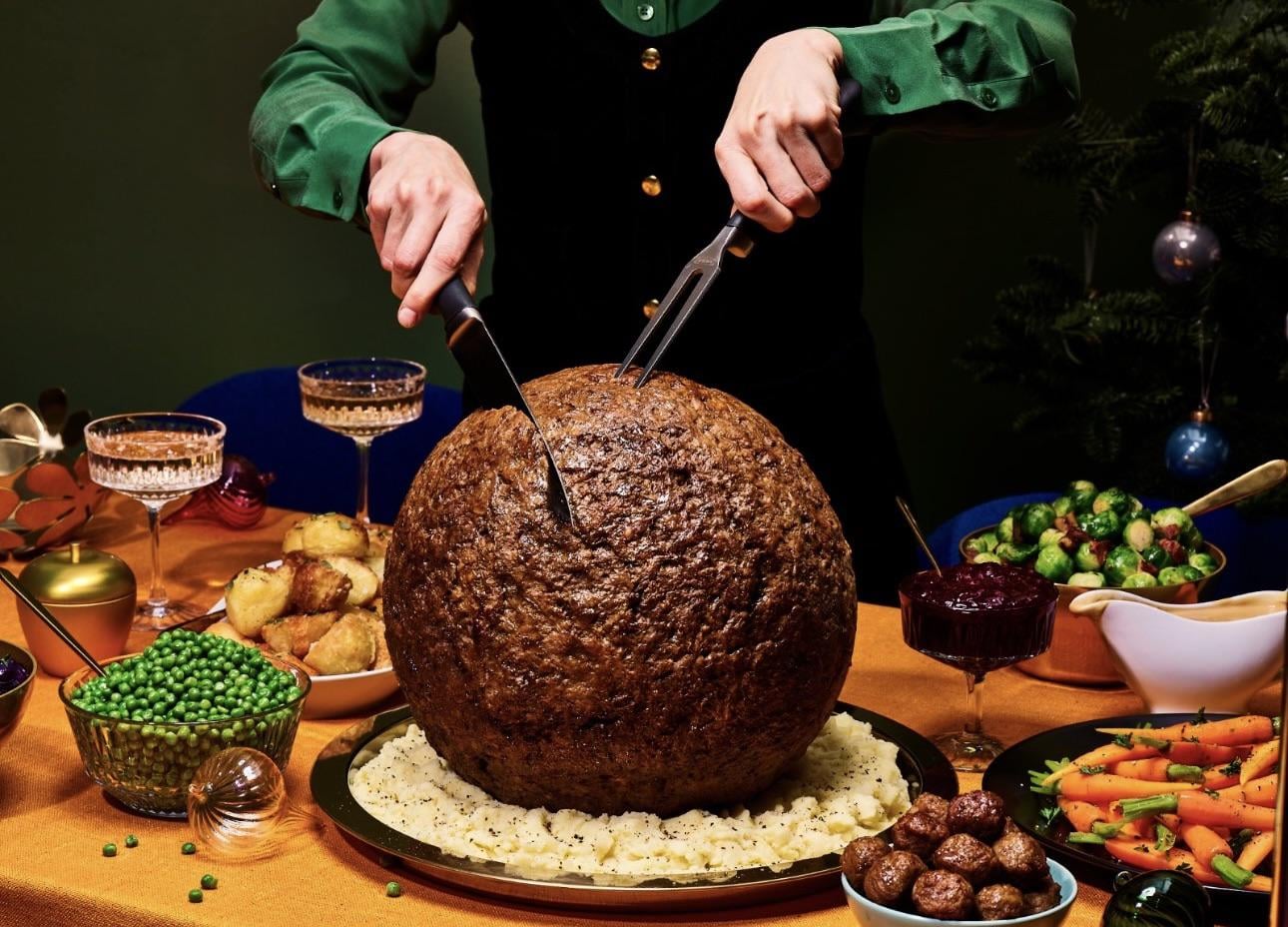 Ikea uk made a turkey sized meatball for Xmas