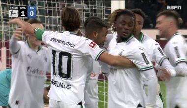 -Borussia M'gladbach [1]-0 Hoffenheim Alassane Plea