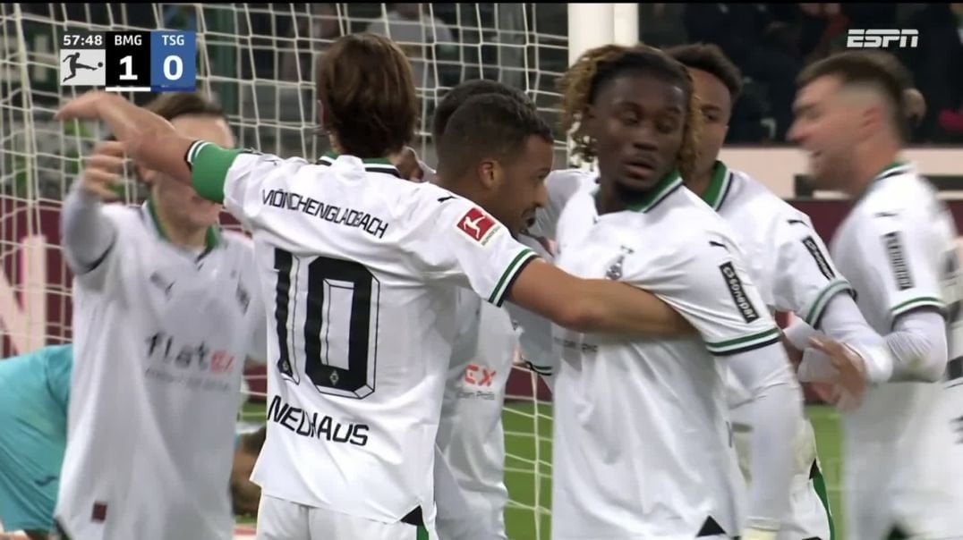 -Borussia M'gladbach [1]-0 Hoffenheim Alassane Plea
