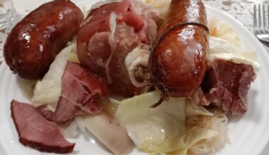 Choucroute x Bière fumée