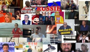 Résultat final de la fresque des fiertés de l'internet français ! Désolé à ceux qui n'ont pas été choisis