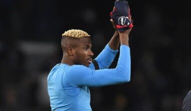 Osimhen, Africa's best player, breaks Napoli's goal record against Cagliari. - footballcfc