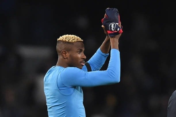Osimhen, Africa's best player, breaks Napoli's goal record against Cagliari. - footballcfc