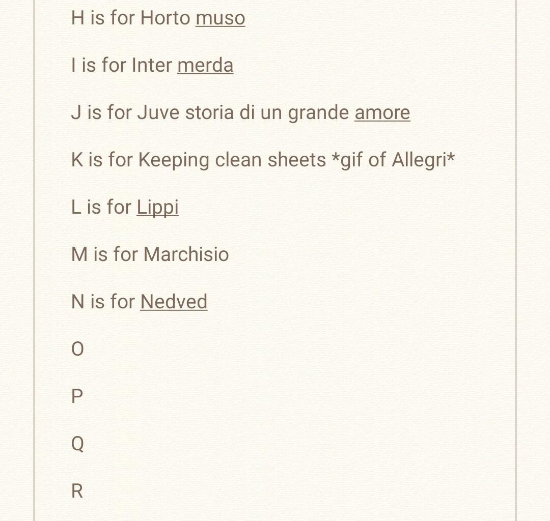 r/Juve's alphabet. N is for l'angelo biondo che fa impazzire il mondo, Nedved. Let's continue with O!