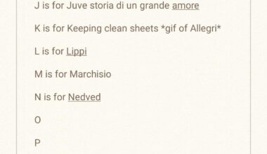 r/Juve's alphabet. N is for l'angelo biondo che fa impazzire il mondo, Nedved. Let's continue with O!
