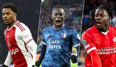 The possible opponents of PSV, Feyenoord and Ajax in Europe