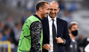 Fabio Caressa : If you were currently with the team, wouldn't you have said to Allegri we need to play a little better?! Chiellini: "But I am a fierce defender and a "pretoriano Allegriano".