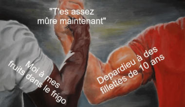 Lequel rend le plus fière la France, on se le demande