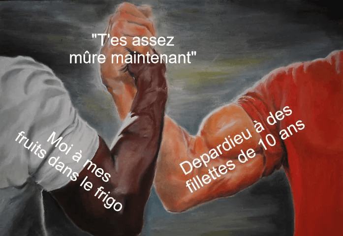 Lequel rend le plus fière la France, on se le demande