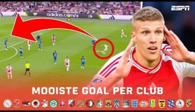 ESPN NL: Most beautiful goal for each club in the Eredivisie in 2023.
