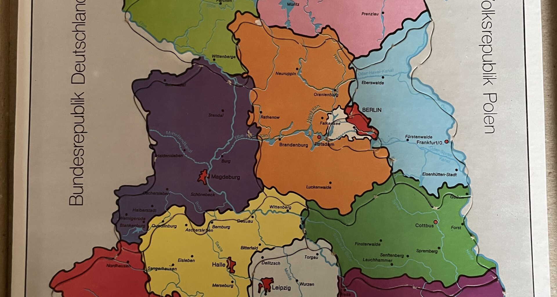 DDR puzzle at my mother in Laws house