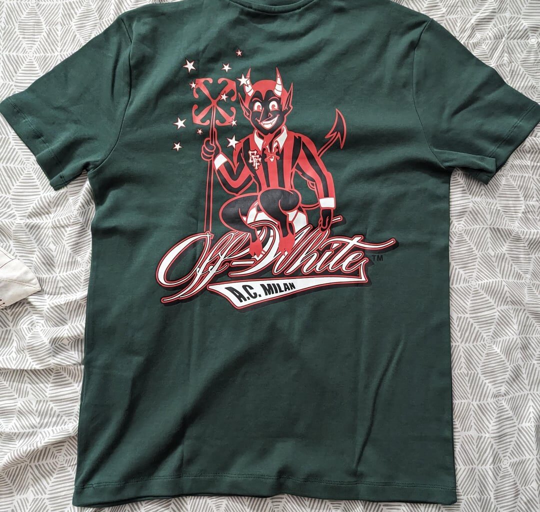 Got an Off-white x ACMilan T-Shirt ❤️