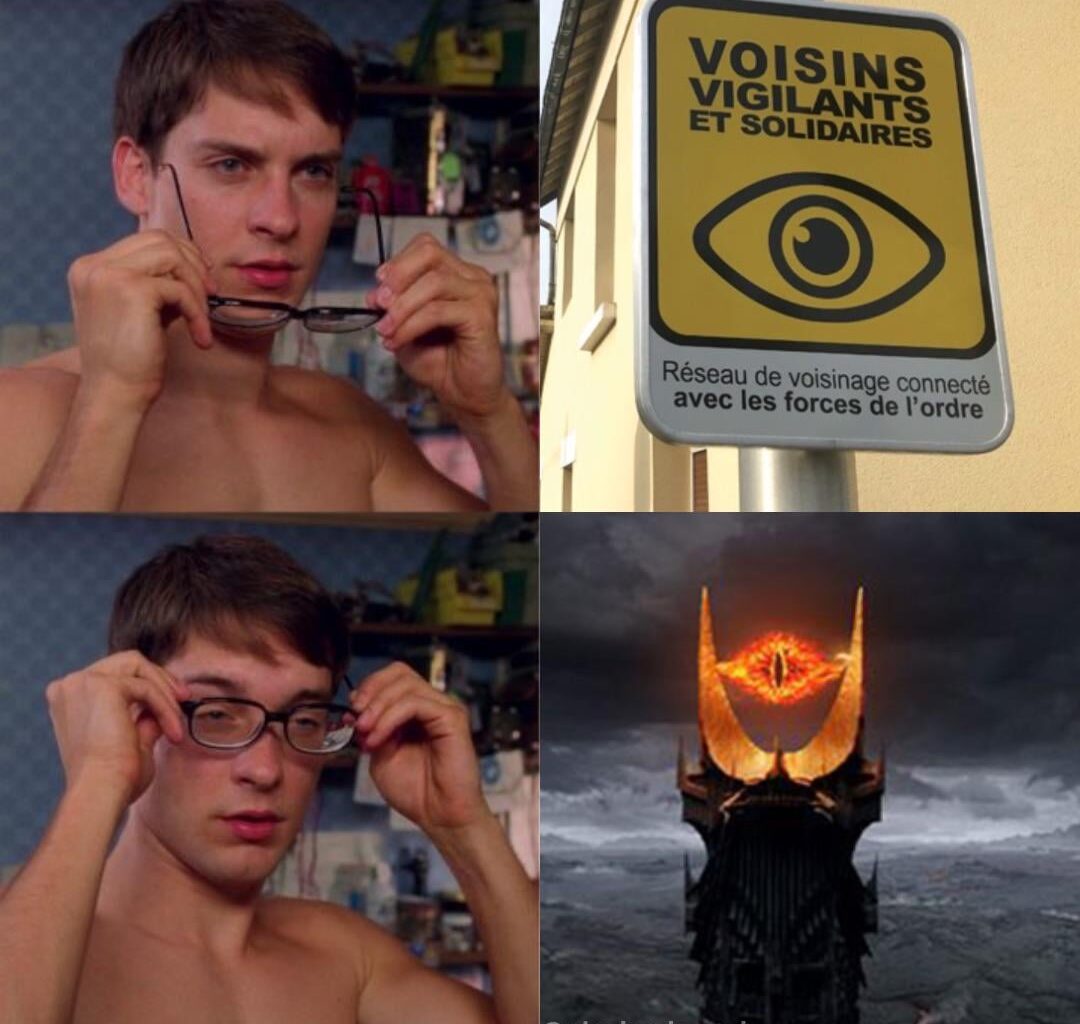 Sauron vigilant