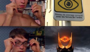 Sauron vigilant