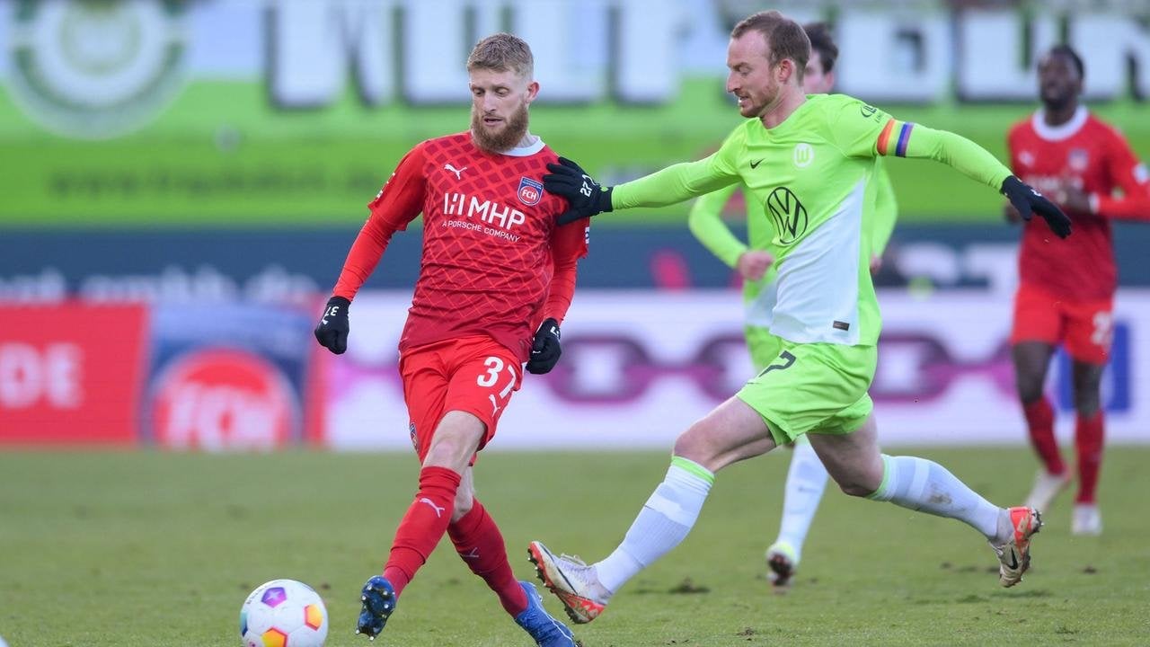 Trotz zweier aberkannter Tore: Heidenheim punktet auch gegen den VfL Wolfsburg