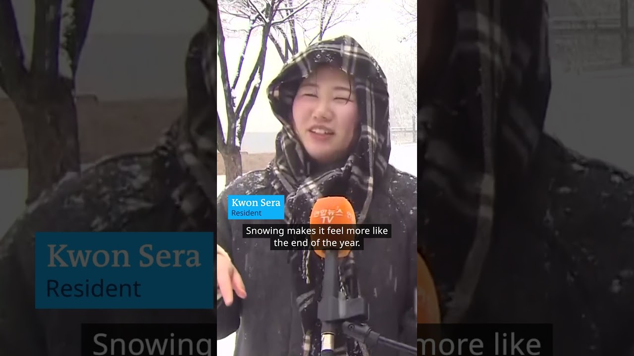 Snowiest December in Seoul in over 40 years | DW News