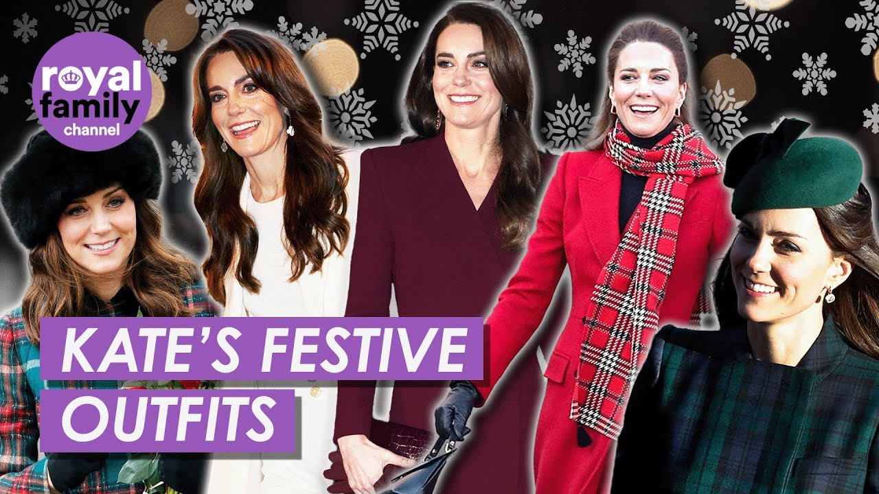 All of Kate Middleton's Most Stunning Christmas Outfits So Far