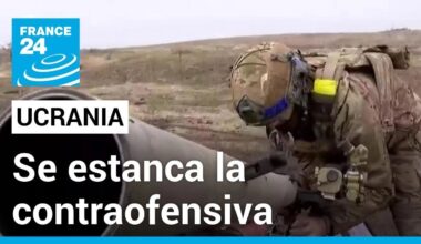 Contraofensiva ucraniana se estanca mientras la ayuda de Occidente va en declive