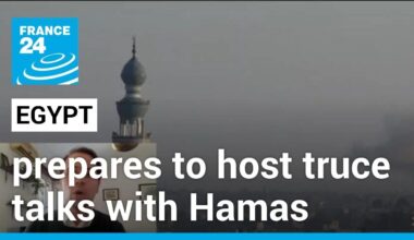 Gaza ceasefire efforts: Hamas officials due in Cairo for truce talks • FRANCE 24 English