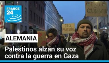 ¿Cómo es ser propalestino en Alemania?
