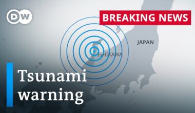 Strong earthquake prompts tsunami warning in Japan | DW News
