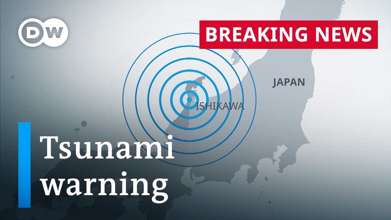 Strong earthquake prompts tsunami warning in Japan | DW News