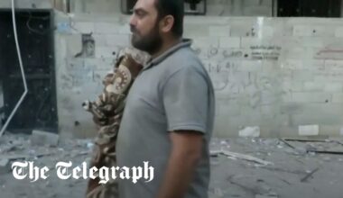 Hamas terrorist ‘hid RPG anti-tank missile inside blanket’